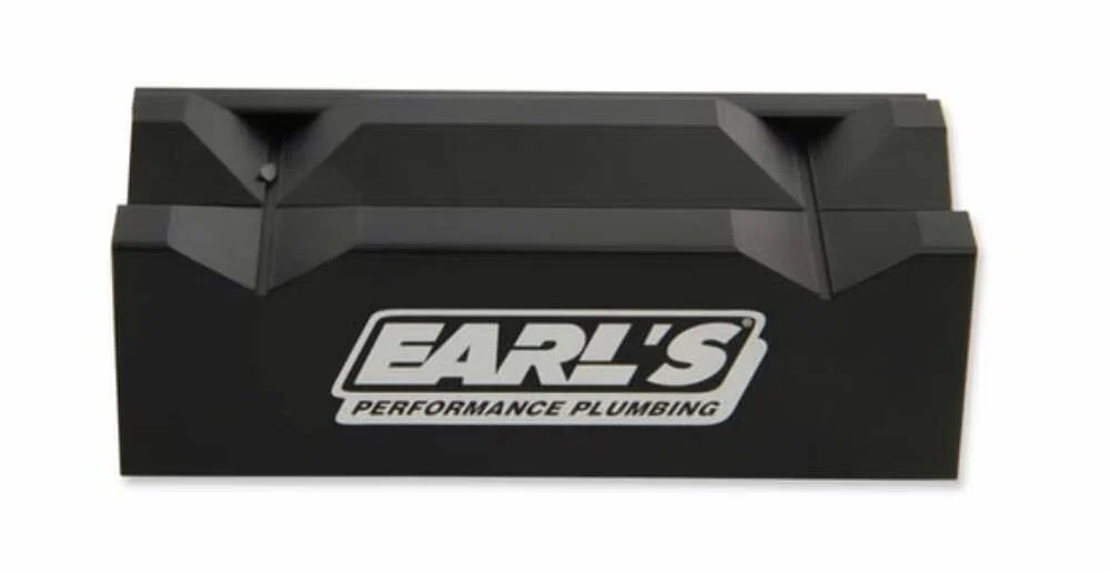 Earls 4 Black Aluminum Vice Jaws - 1004ERL